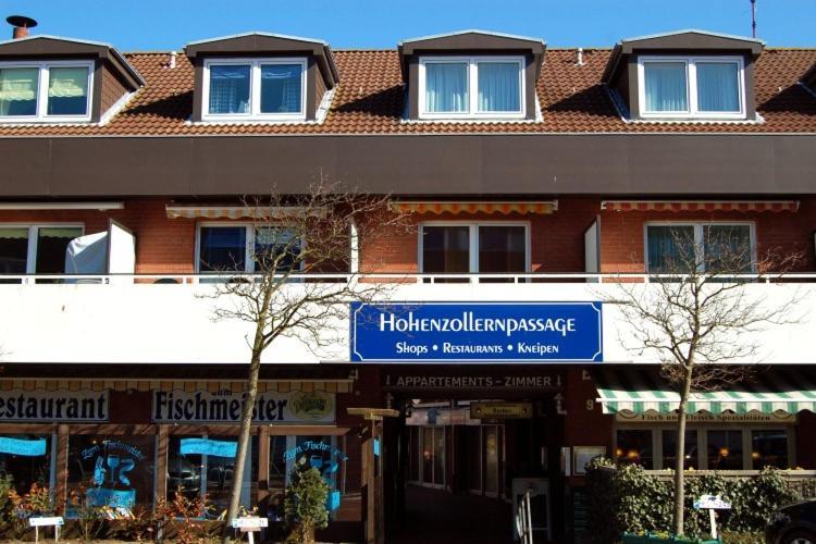 Hohenzollernpassage Wohnung Seemoewe ビューズム エクステリア 写真